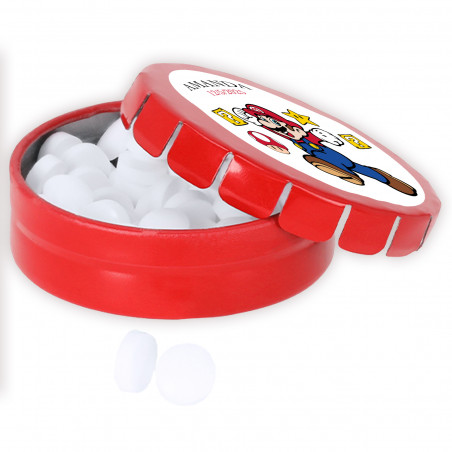 Dispensador de caramelos personalizado mario bros detalle original para eventos infantiles