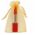Bolígrafo en bolsa de organza para regalar a invitados