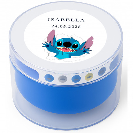Detalles niños Stitch Altavoz bluetooth azul personalizado