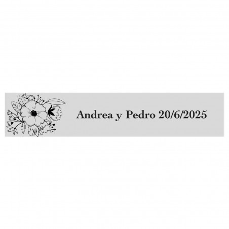 Ambientador personalizable con cordón para colgar detalles de fiestas y eventos