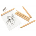 Detalles Stitch para Niños Lápices de colores con hojas para colorear