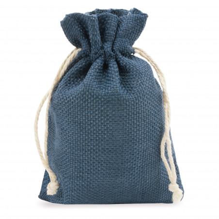 Detalles Invitados Comunión Bálsamo labial con aroma en bolsa azul con adhesivo personalizado