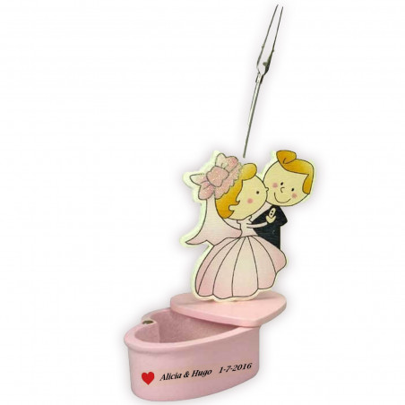Cajas dulces boda personalizada