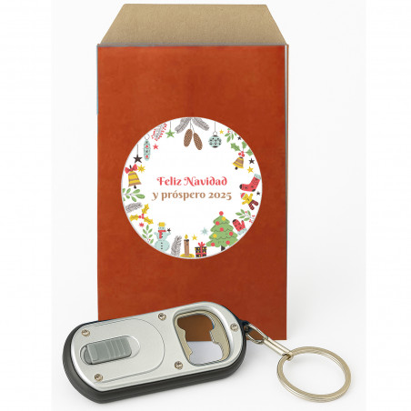 Llaveros navidad personalizado