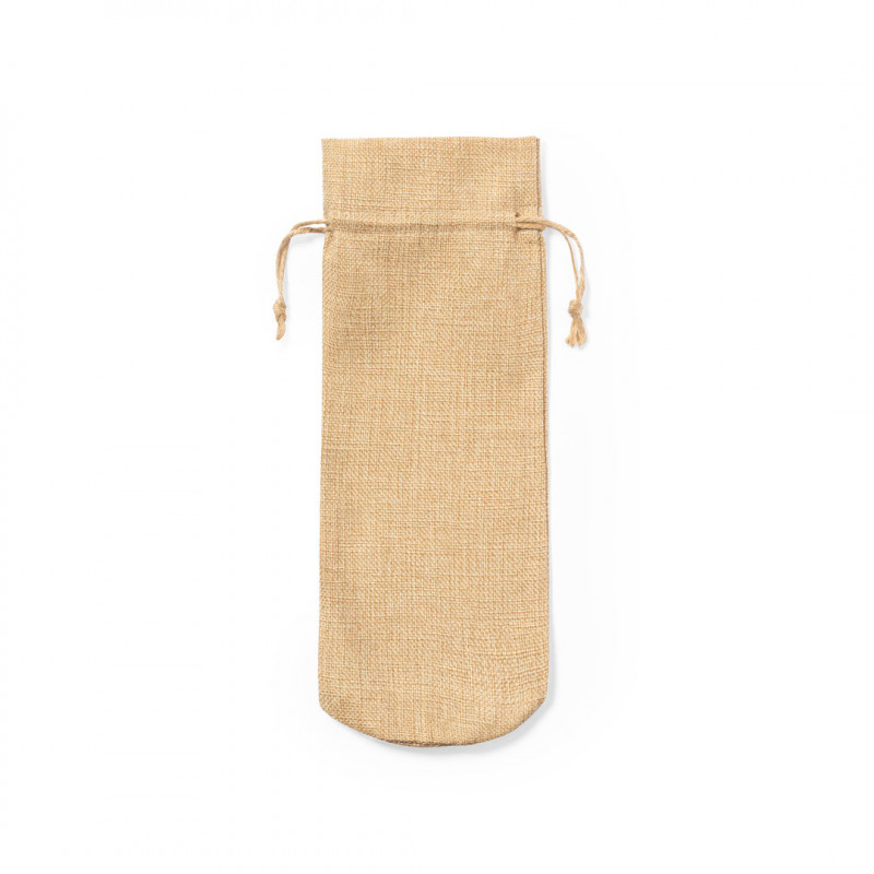 Bolsa para botellas con cordón