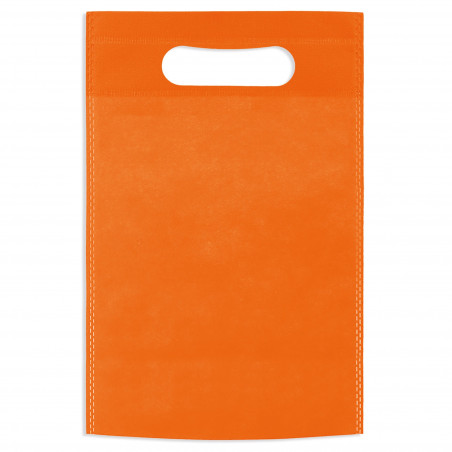 Pizarra imán y rotulador con bolsa naranja y adhesivo de bautizo para regalar