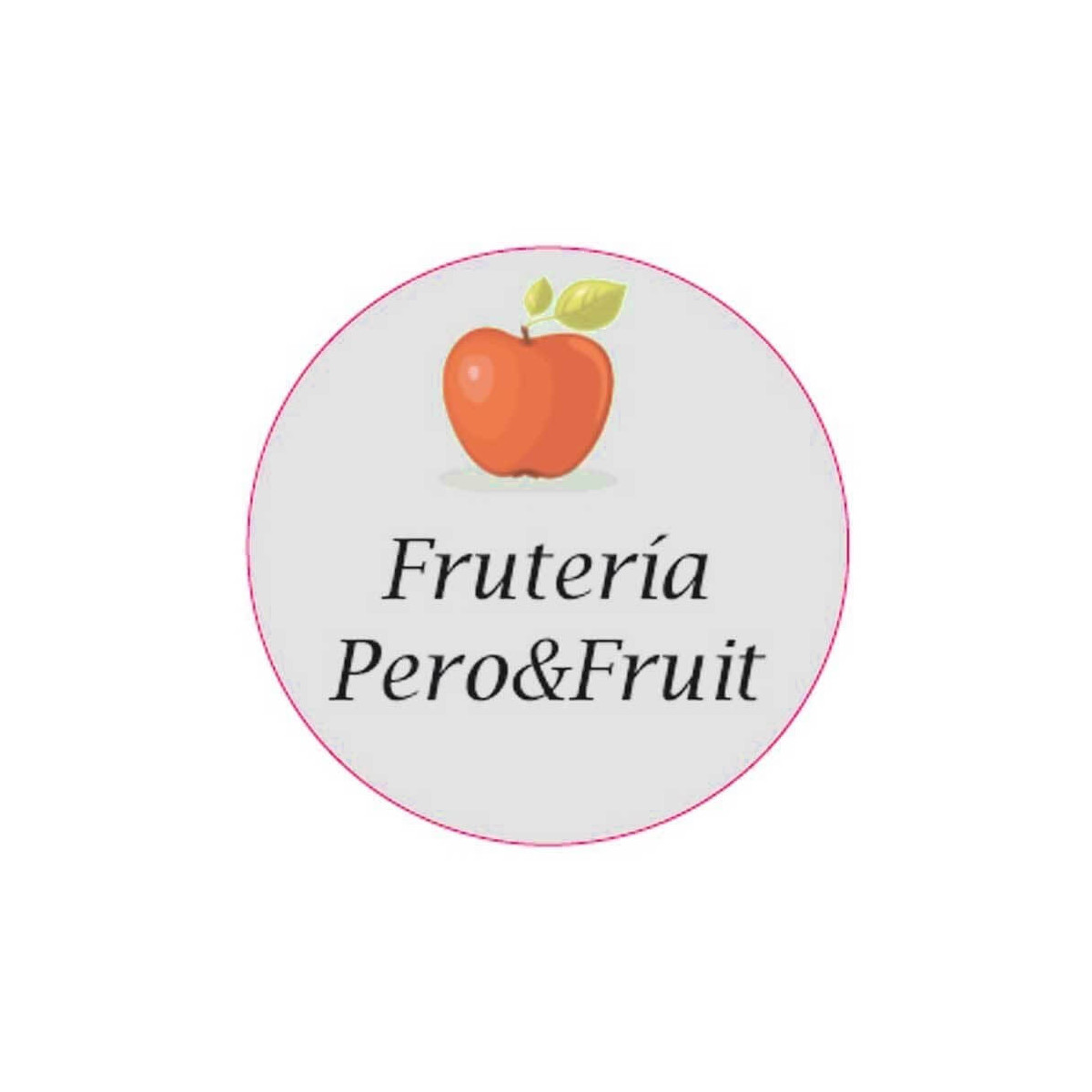 Adhesivo personalizado para empresas 3cm