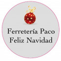 Adhesivo Navideño Personalizado 3cm