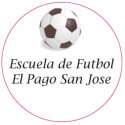 Adhesivo fútbol personalizado para invitados 3cm