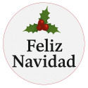 Adhesivo personalizado Navidad 3cm