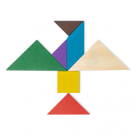Puzzle tangram personalizado con adhesivo de harry potter para eventos infantiles
