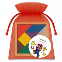 Detalles Niños Juego Tangram con Bolsa Personalizada Super Mario