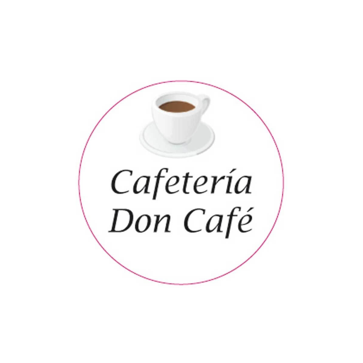 Adhesivo para empresas 5cm con fondo blanco