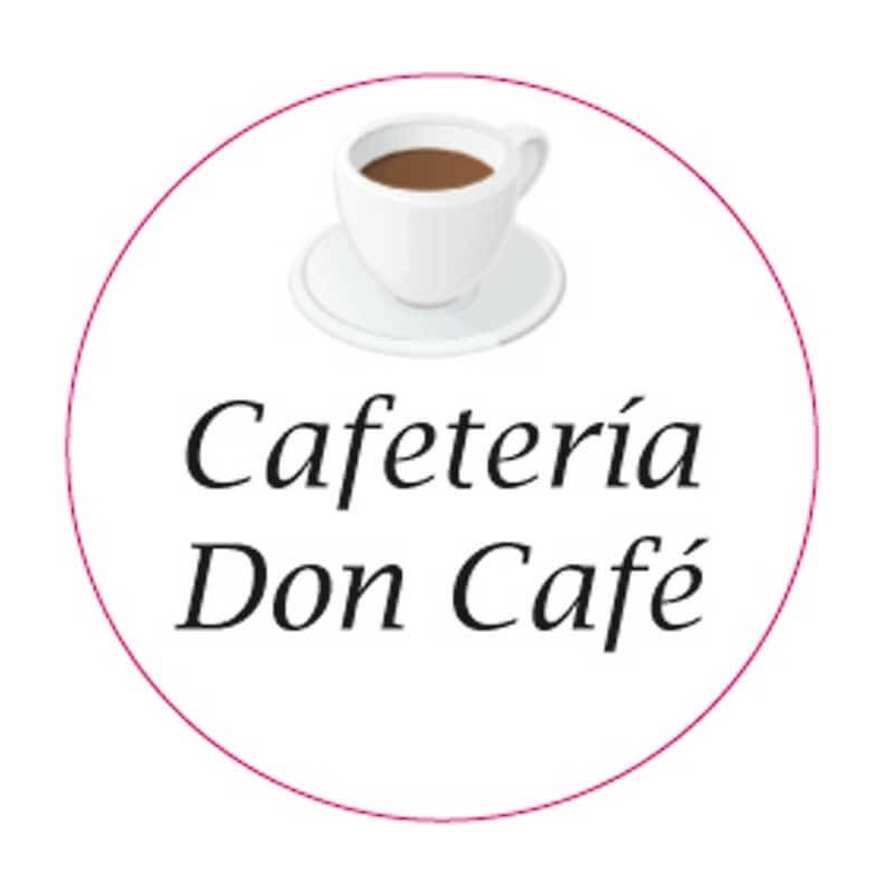 Adhesivo para empresas 5cm con fondo blanco