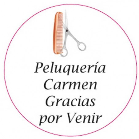 Adhesivo para empresa 5cm personalizado