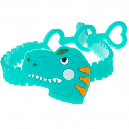 Pulseras dinosaurios para invitados niños