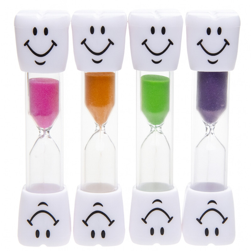 Reloj de arena para lavarse los dientes