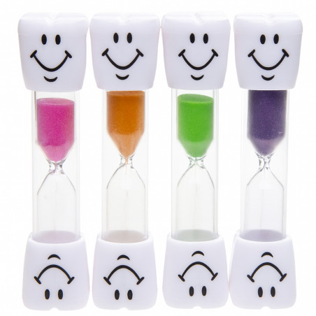 Reloj de arena para lavarse los dientes