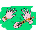 Pulsera slap halloween