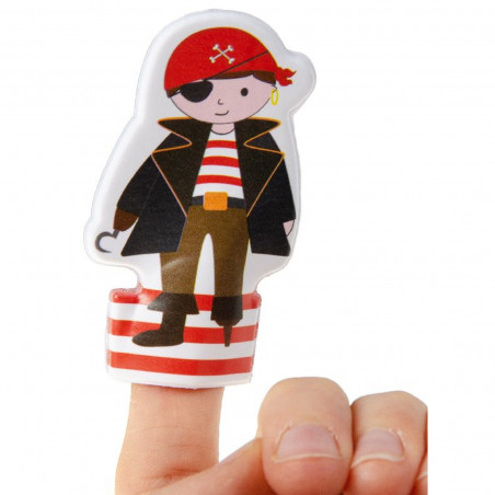 Marioneta de dedo pirata