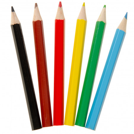 Lápices de colores pequeños