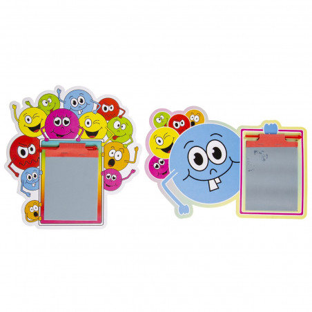 Pizarra mágica caras de emoción