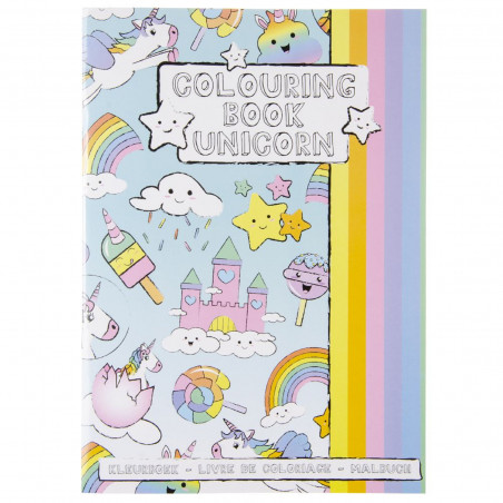 Libro para colorear de unicornios