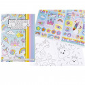 Libro para colorear de unicornios