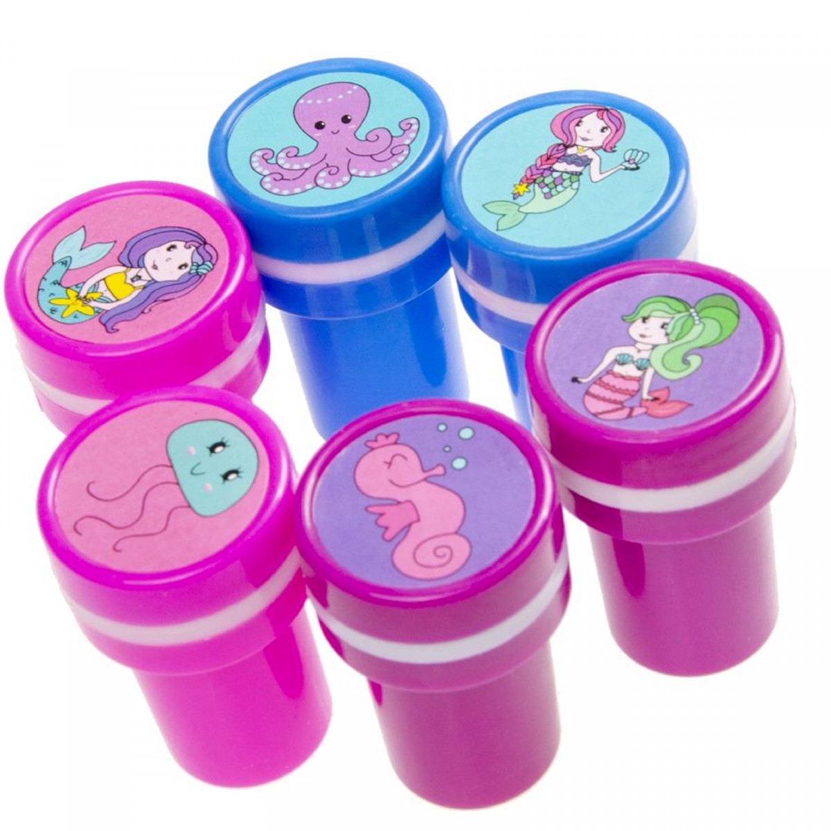 Sellos de Animales Marinos Surtidos para Fiestas Infantiles