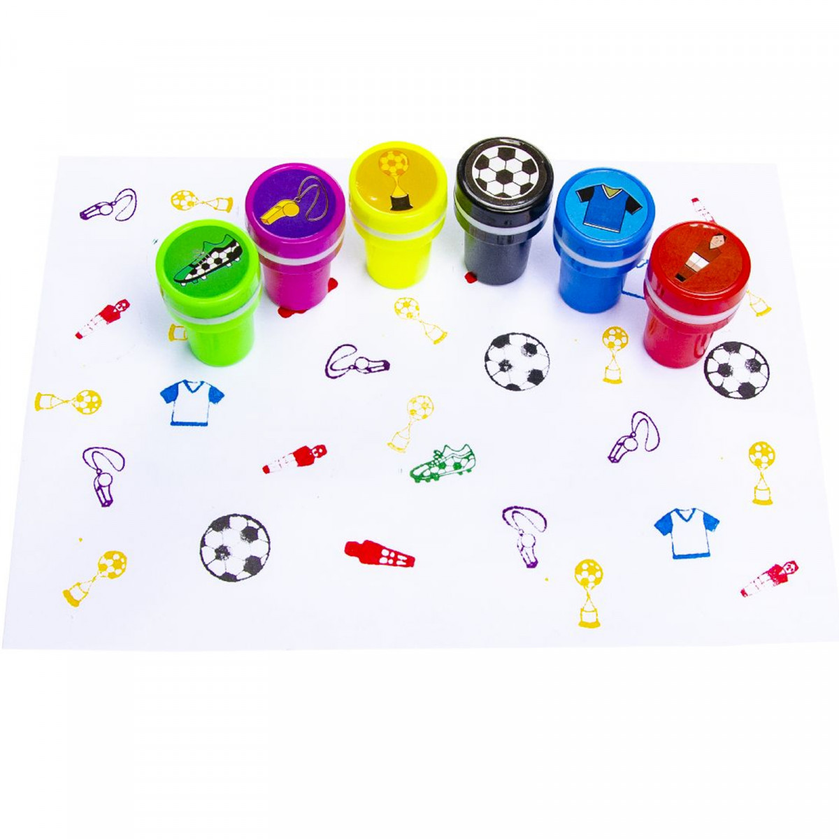 Sellos de Fútbol para Cumpleaños y Fiestas Infantiles Temáticas