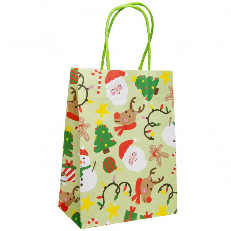 Bolsa de Papel Navideña