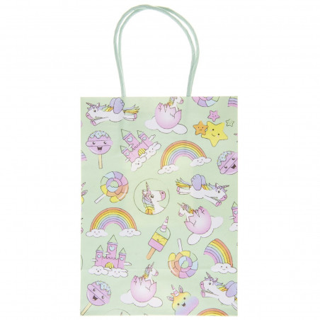 Bolsa de Papel con Unicornios