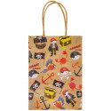 Bolsa de Papel con Dibujos de Piratas
