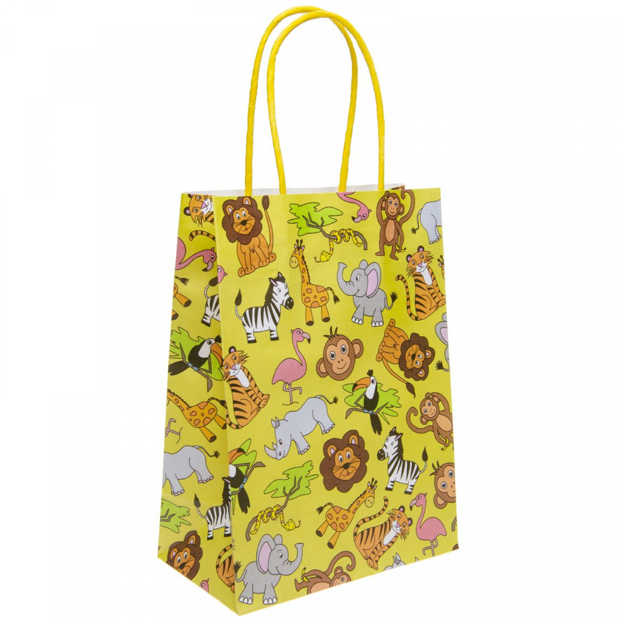Bolsa de Papel de Animales de la Selva