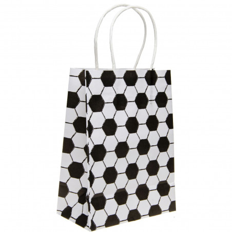 Bolsa de Papel para Fiestas con Temática de Fútbol