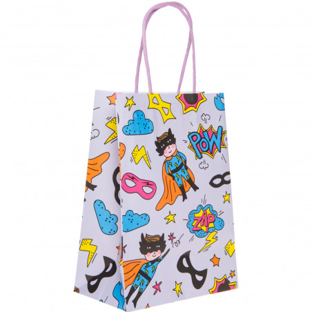 Bolsa de Papel de Superhéroes