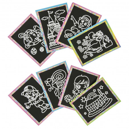 Carta Scrapy para Niños con Dibujo Prediseñado