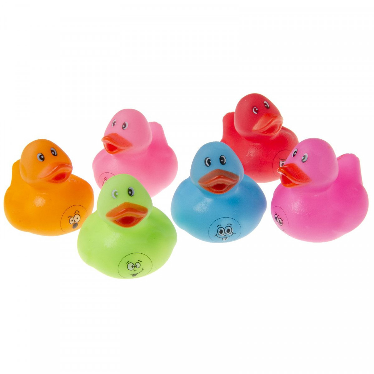 Pato de Goma con Caritas de Emojis