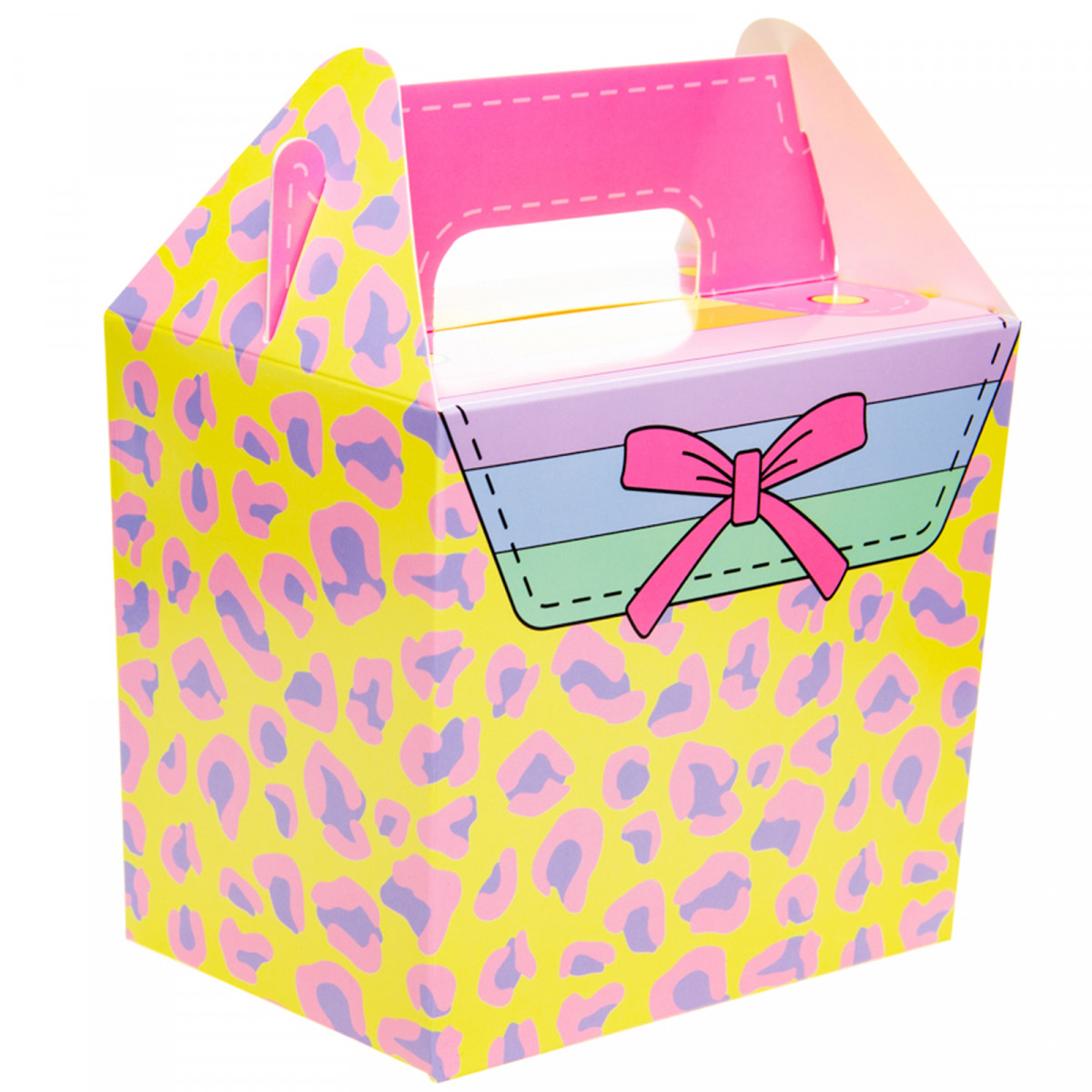 Caja Piñata para Fiestas Animal Print