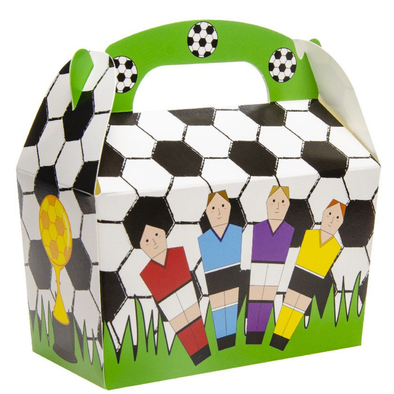 Caja Diseño Fútbol para Chuches