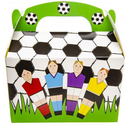 Caja Diseño Fútbol para Chuches