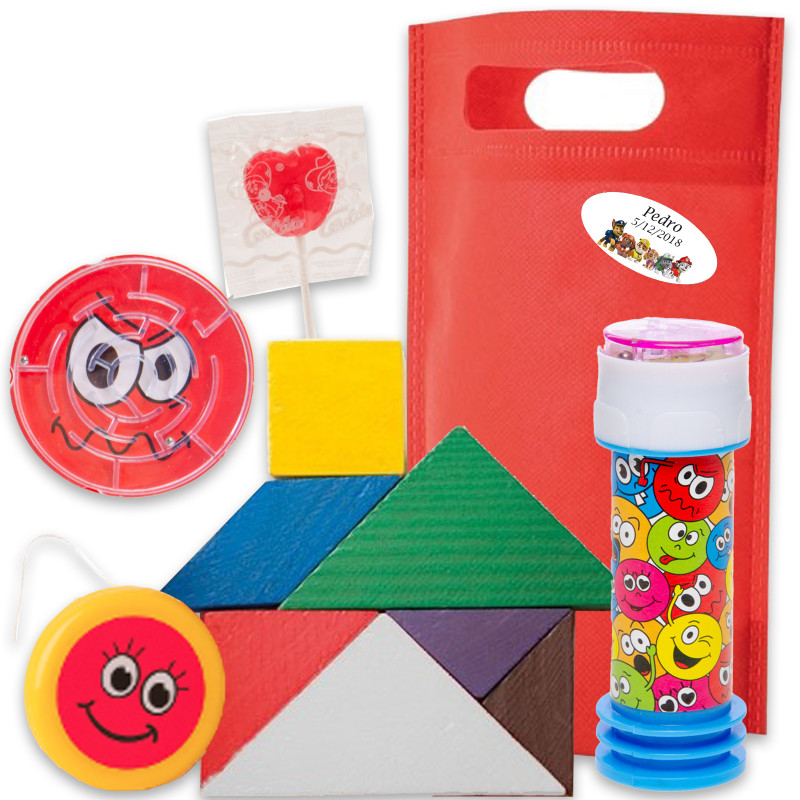 Patrulla Canina en Bolsa con Artículos de Piñata para Cumpleaños y Eventos