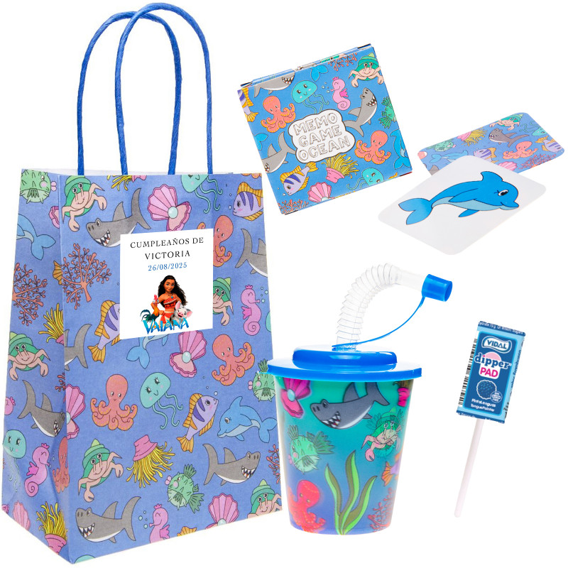 Vaiana Recuerdos Infantiles Marinos