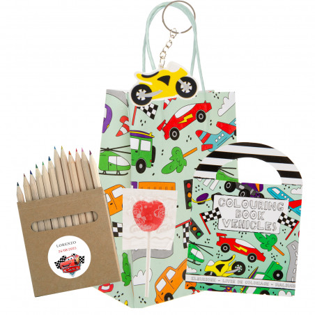 Cars detalle para eventos infantiles con vehículos