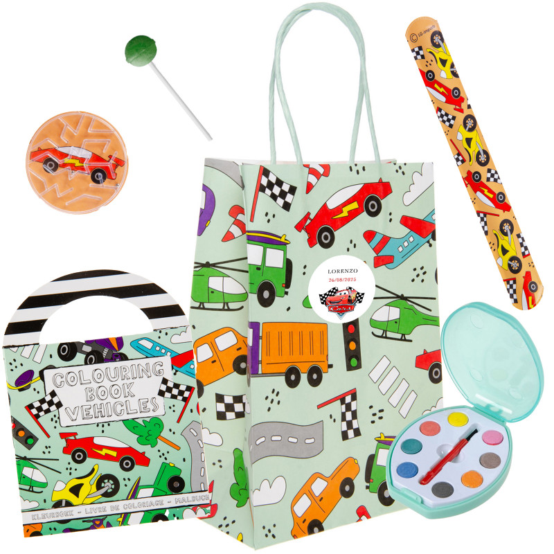 Cars detalle para fiestas infantiles de vehículos