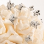 Bouquet y alfileres para detalles invitadas boda
