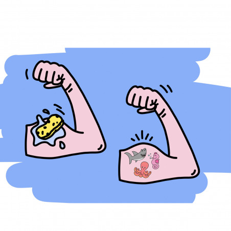 Gabby gato detalles infantiles de sirenas