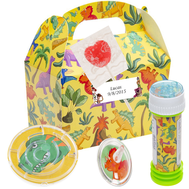 Toy story caja piñata para niños temática dinosaurios