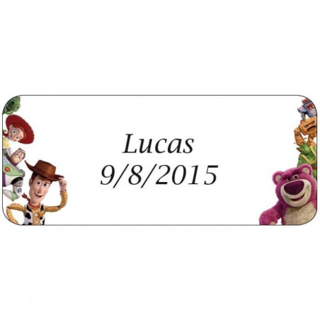 Toy story detalle infantil con pinball de aimales