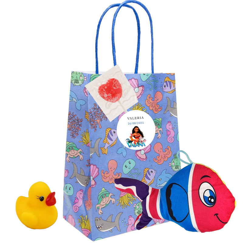 Vaiana moana regalos niños con temática marina